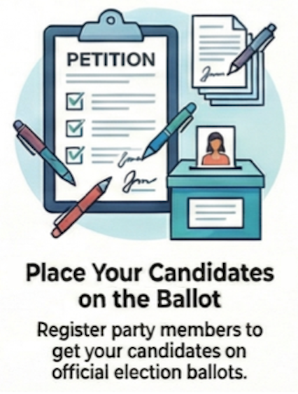 Place Your Candidates on the Ballot